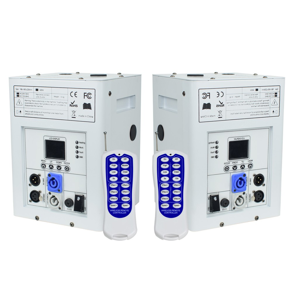 2PCS 750W Cold Spark Machine Wedding DJ Party Stage Effect Firework Machine