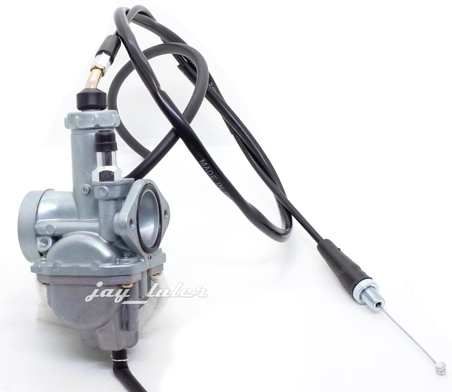 Carburetor & Throttle Cable For Yamaha For Moto 4 YFM200 YFM225 YFM250 1985-1991