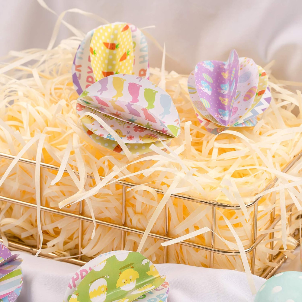 60 Sheet Double-Sided Easter Pattern Paper Set A4 Size 12 Designs Easter Spring