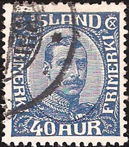 Iceland #124 Used VF