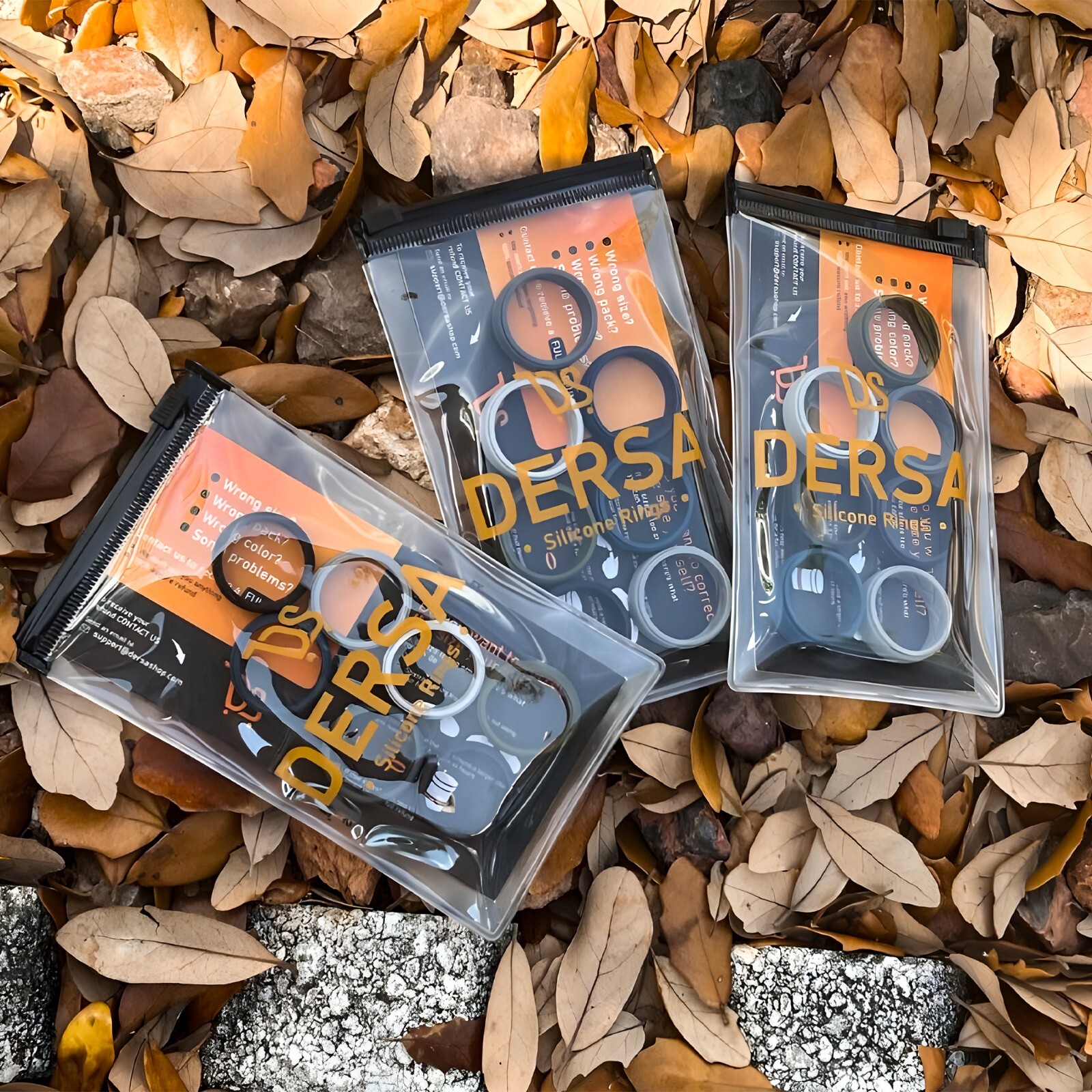 4-Pack Men’s Silicone Wedding Rings – Camo, Black, Silver, Grey – Safe for Work