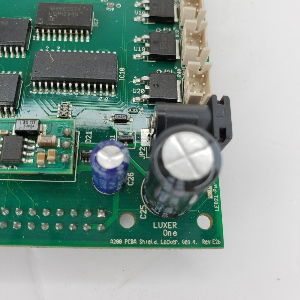 Luxer One A200 PCBA Shield Locker Gen 4 PCB Control Board 620-00 REV E2b