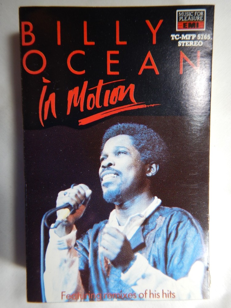 BILLY OCEAN - IN MOTION - CASSETTE