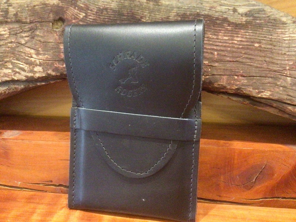 SCHRADE SRO1 ROGERS Multi-Purpose Thick Leather Sheath Only