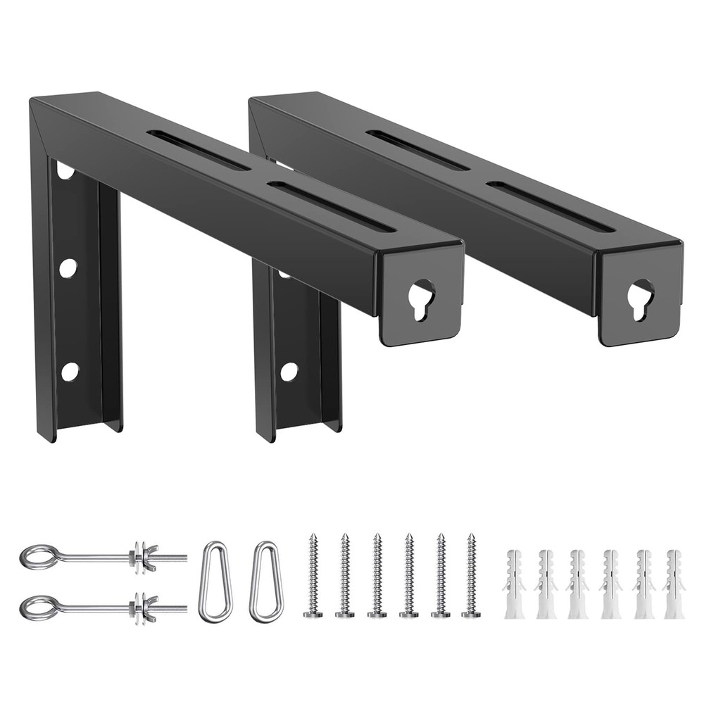 Universal Projector Screen Ceiling Mount Wall L Brackets 12 Inch Extension