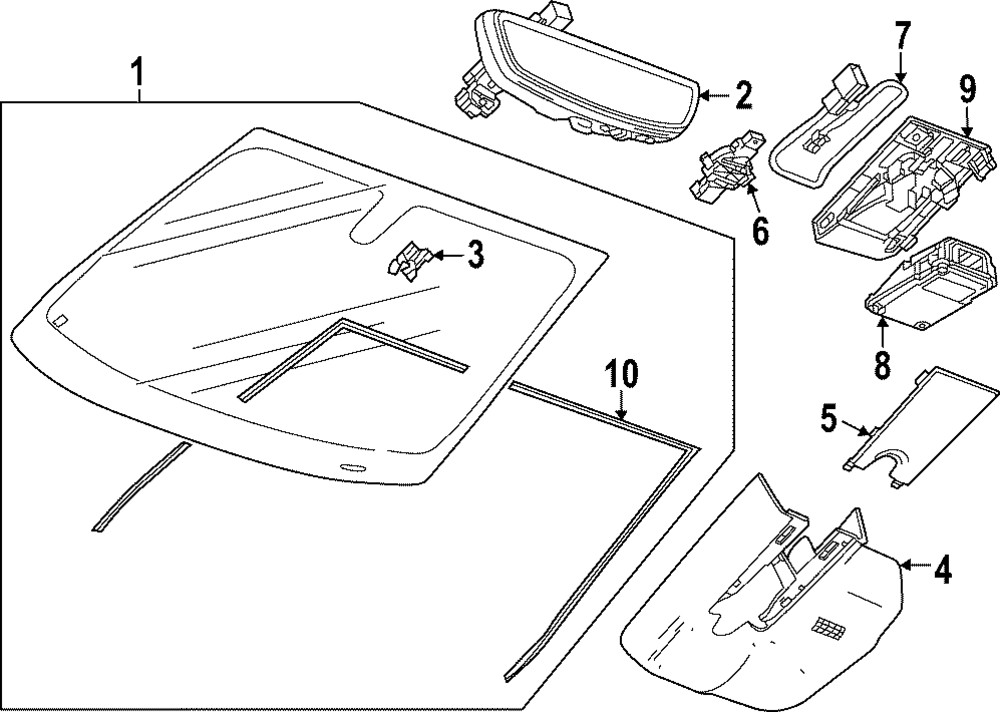 Genuine GM Front Camera 85026803