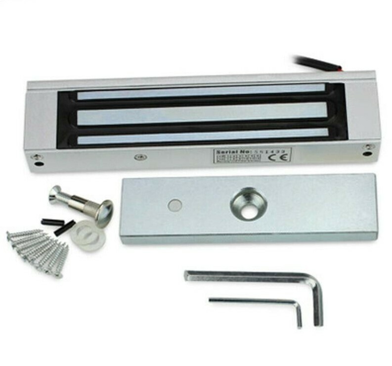 Door Access Control System, Electric Magnetic Lock, 2 Wireless Remote Controls