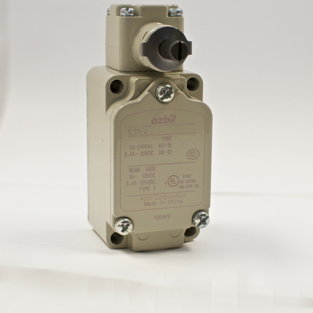 Azbil 1LS1-J limit switch, Roller Lever Type (Yamatake)