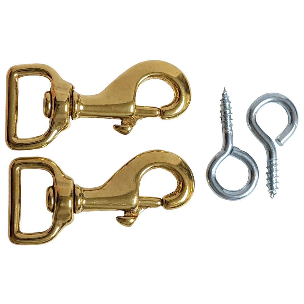 EVH Guitar Strap Lock Clasp Set with Eye Hooks
