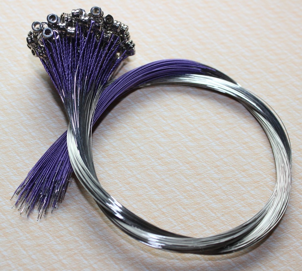 50pcs Violin String 4/4 high quality german silver violin strings E string