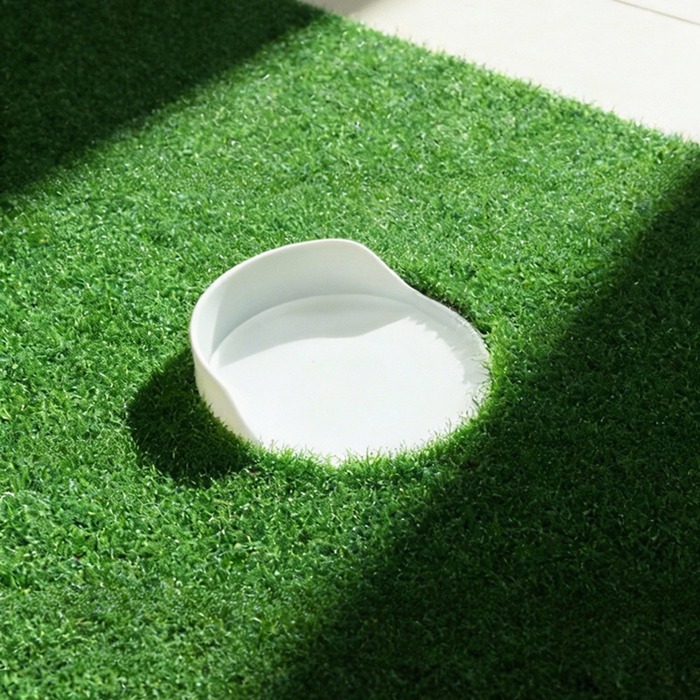 Portable Putting Cup ABS White Practice Aid For Home Training FTVG
