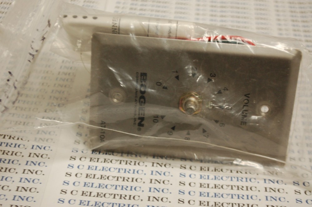 BOGEN COMMUNICATIONS AT-10A ATTENUATOR