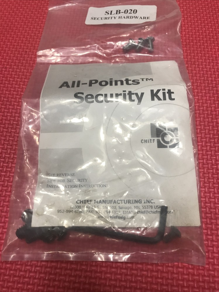Chief SLB-020 All Points Security Hardware Kit NOS