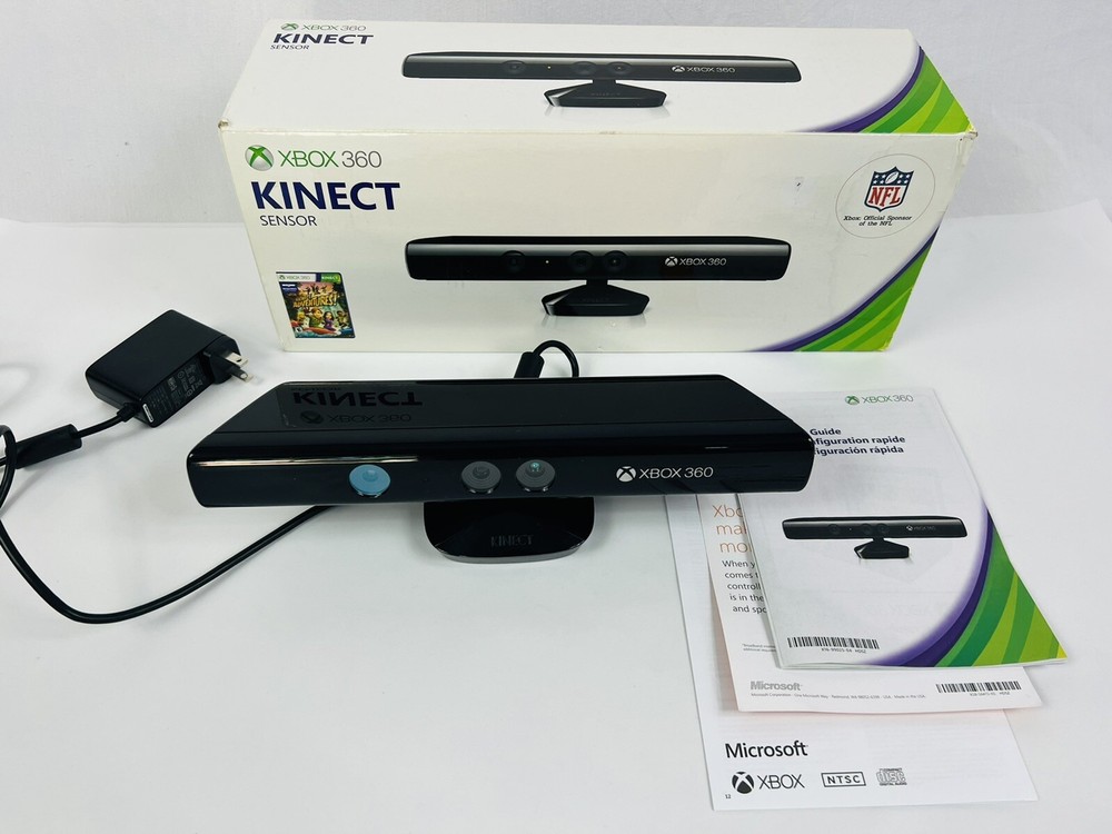 OEM Microsoft Kinect Motion Sensor Camera With Box & Manual 360 model 1473