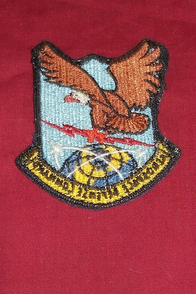 Vintage USAF Aerospace Defense Command Patch US Air Force Hat Coat Jacket Old GI