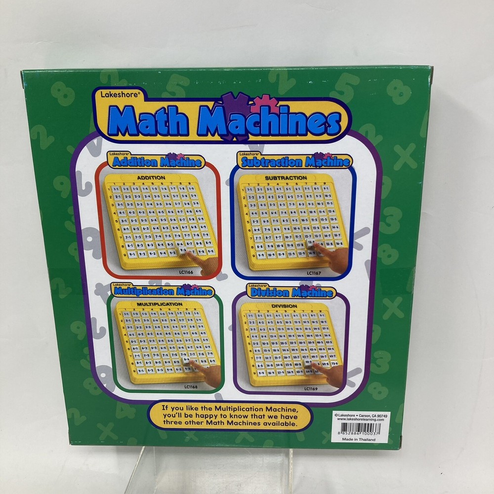 Lakeshore Multiplication Machine Math LC1169