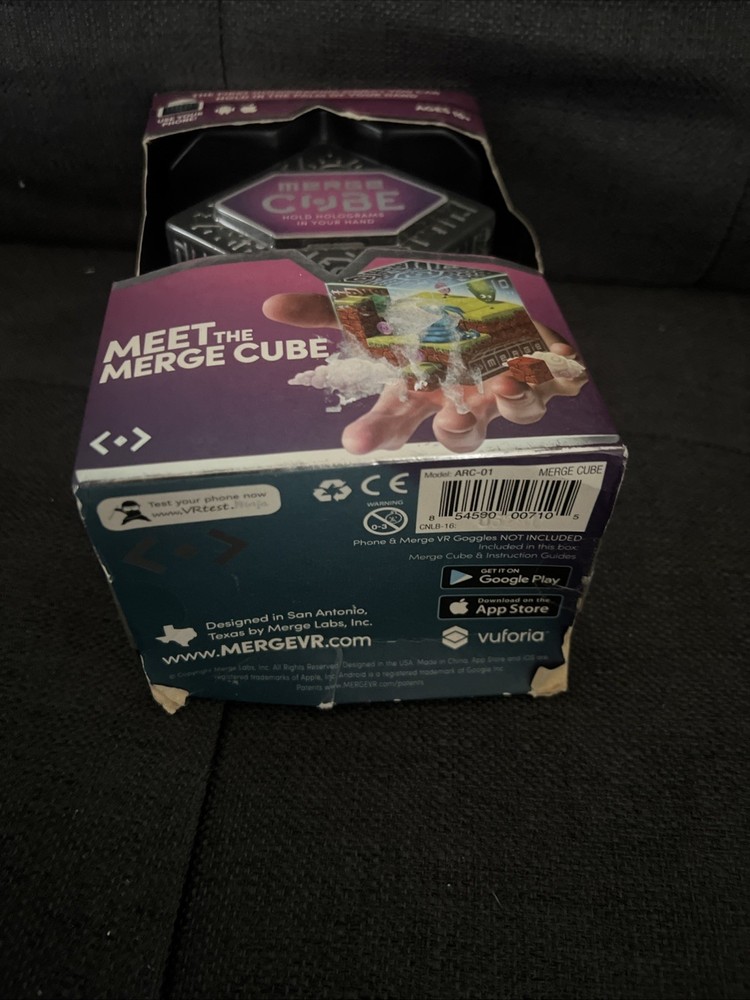 Merge Cube - Fun & Educational Augmented Reality STEM Toy For Kids, Learning-New