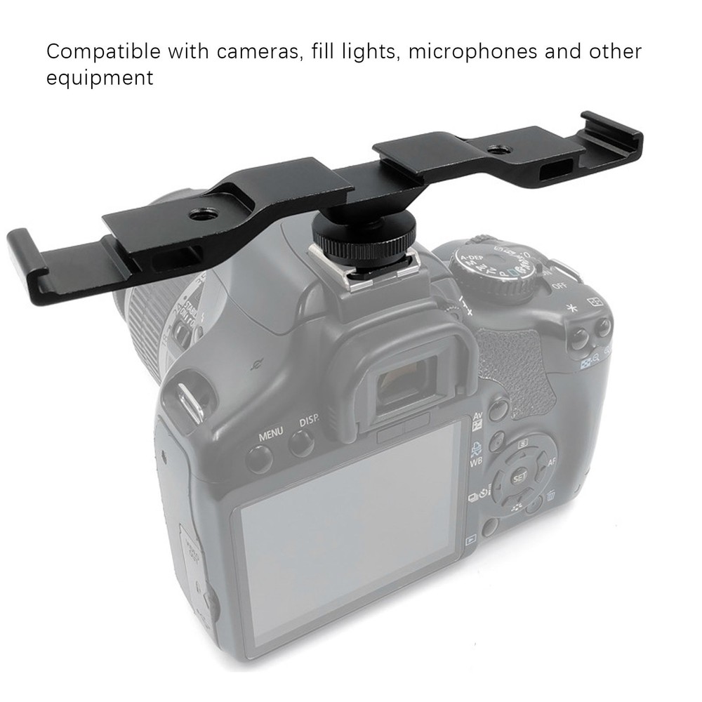 Cold Shoe Extension Mount Bar Bracket For Camera/Fill Light/Mic NGF