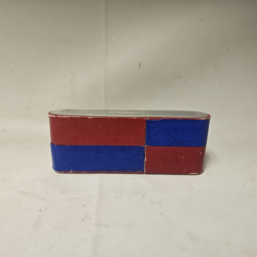 HOHNER ECHO ELITE ART DECO RED / SILVER HARMONICA W/ BOX