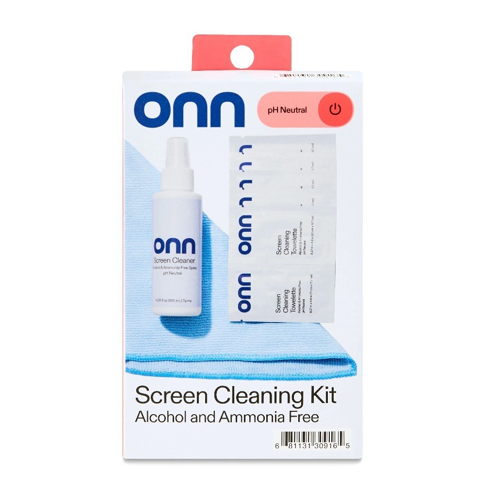 Cleaning Kit for Screens Includes Microfiber Cloths Wipes Spray Solution and
