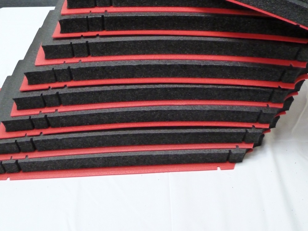 New version(2020) - Pelican 0450 foam. Solid foam w/ red backing. Tool Shadowing