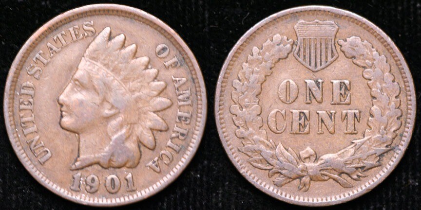 1901  Indian Cent