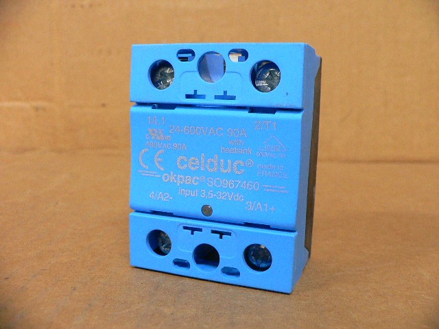 Celduc So967960 Solid State Relay 75A 24-600Vac FEN022488