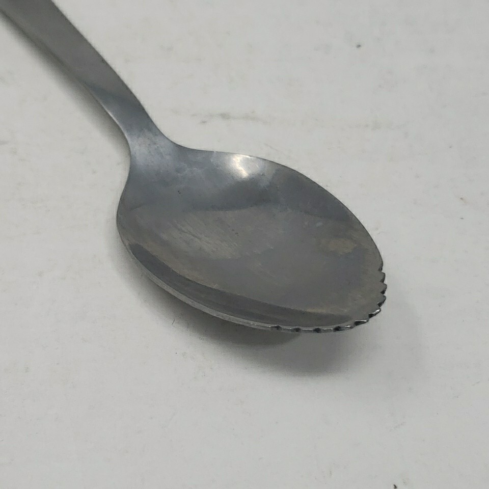 Stainless Flatware Imperial China Spoon Teaspoon Basic Serrated 6in Replacement
