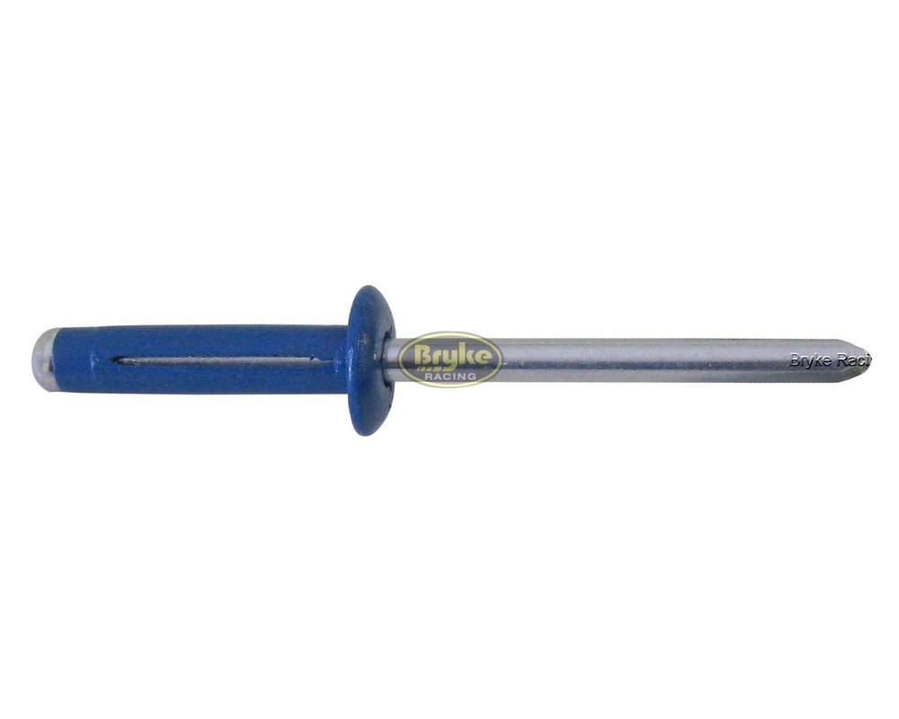 Exploding Small Head Blue Rivets Pop Rivet 50ct 3/16" Racing Fasteners Tri-Fold