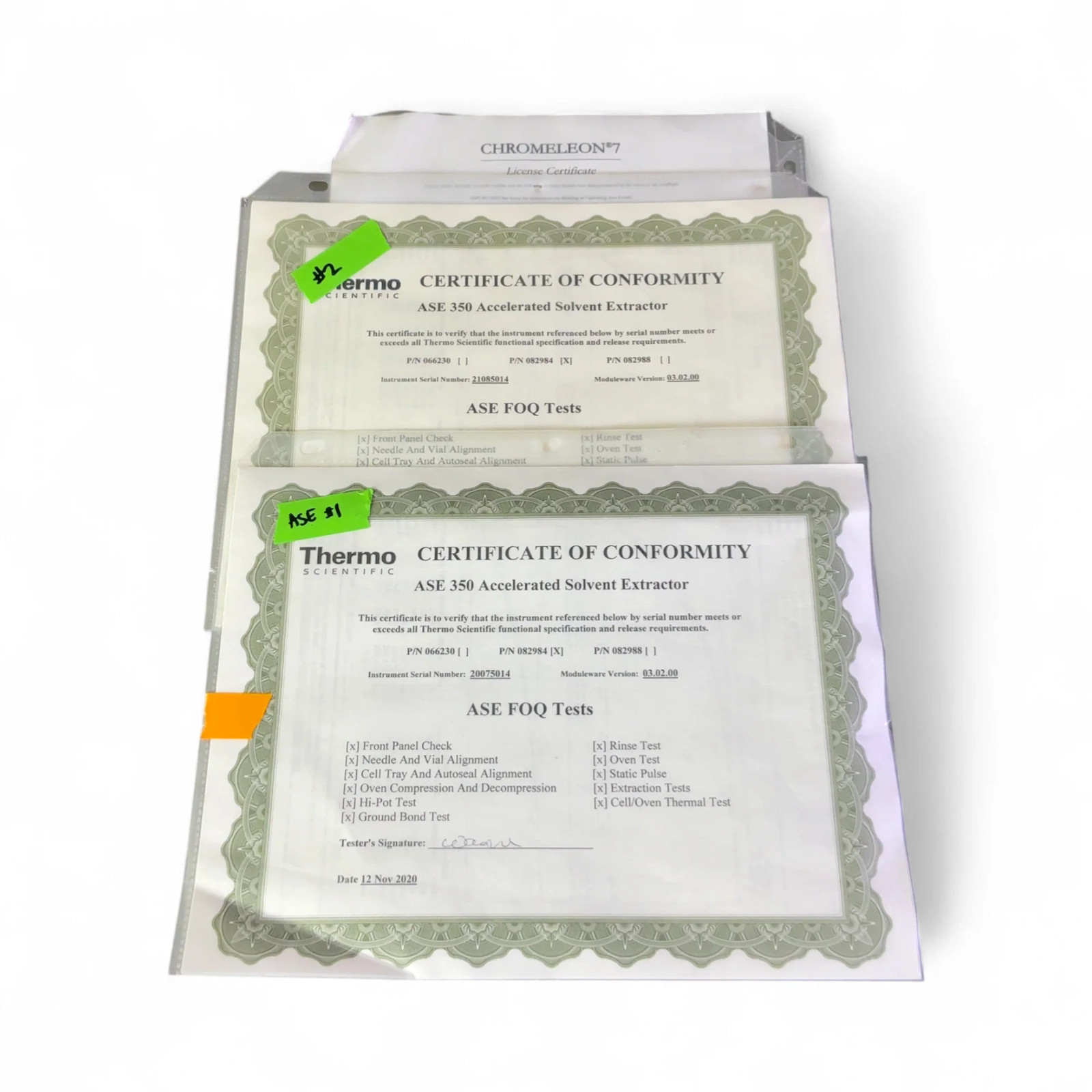 Thermo Scientific Chromeleon 7 and Proteome Discoverer Software Lot SEE DETAILS