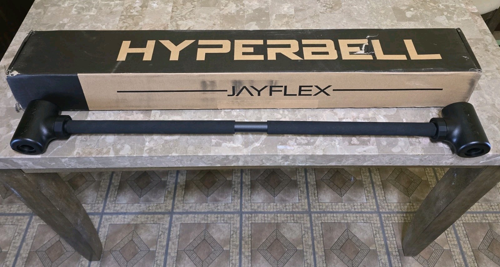 Jayflex Hyperbell Dumbbell Converter - Convert Dumbbells to Barbell