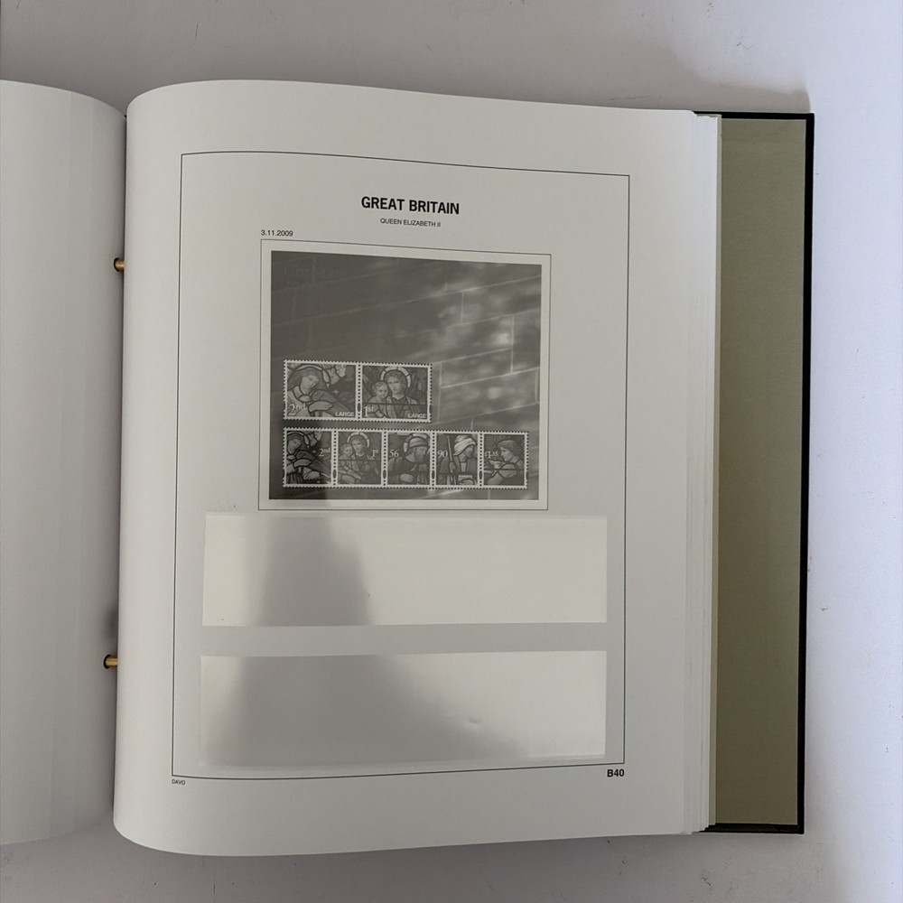 GB Stanley Gibbons Hingeless, DAVO Album + slipcase Vol V, 2008-2011, Fine used