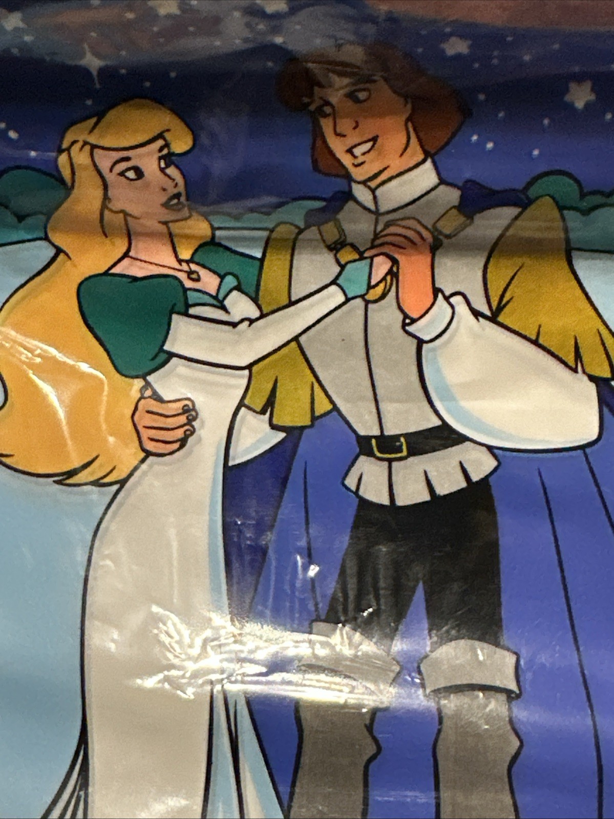 Vintage 1994 The Swan Princess Party Loot Favor Bags Plastic 8 Count NEW