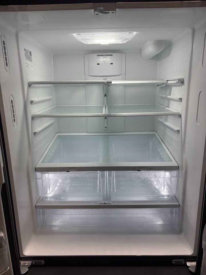 GE ENERGY STAR GFE24JYKHFFS 33" Stainless 23.6 Cu. Ft. French-Door Refrigerator