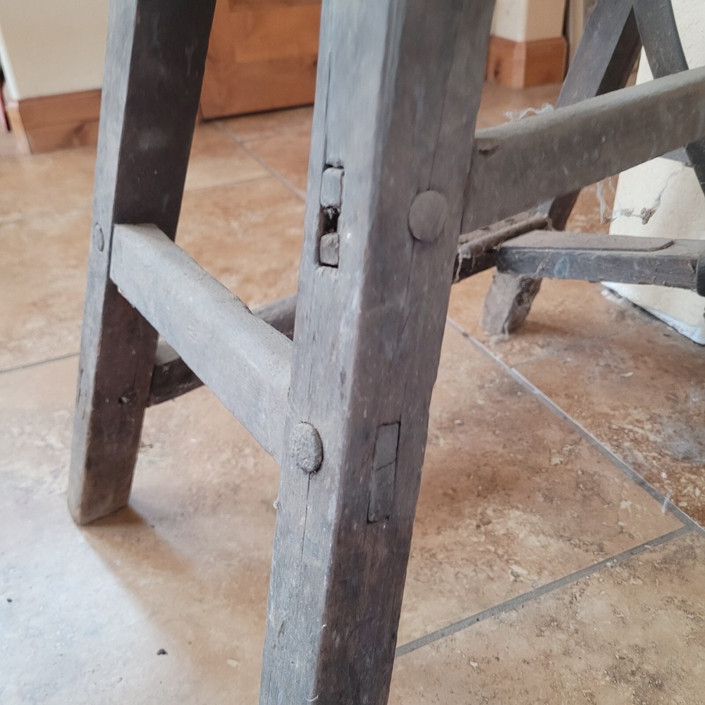 Antique saddlemakers bench / stand