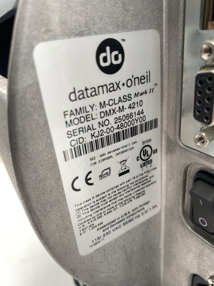 Datamax-Oneil DMX-M-4210 M-Class Mark II Label Printer