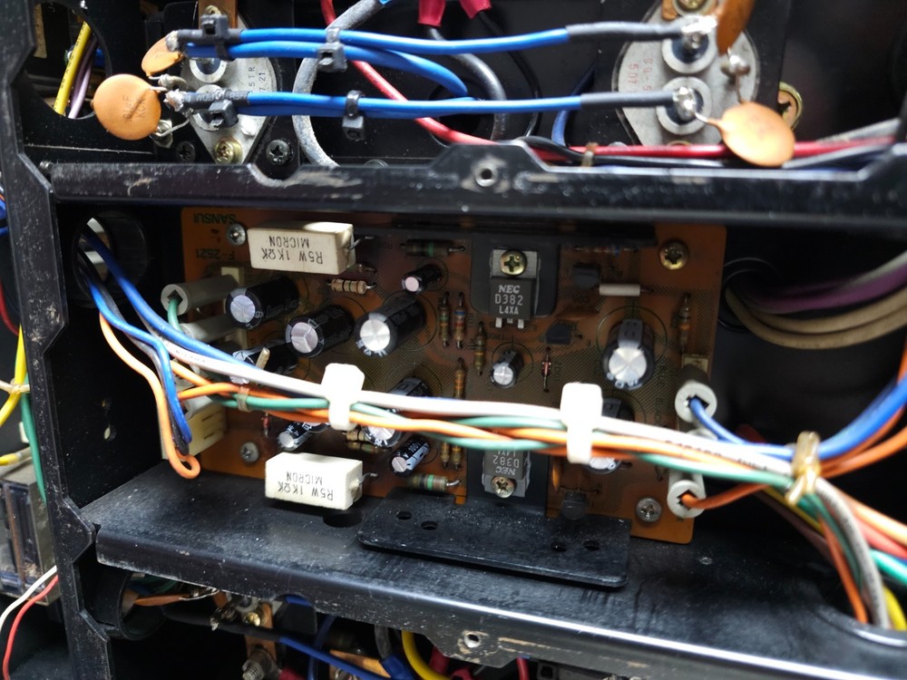 Sansui BA-5000 Power Amplifier Good Condition Serviced Operational