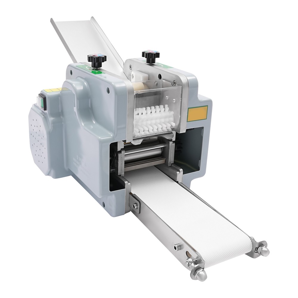 Automatic Dumpling Skin Machine Dumpling Wrapper Maker 60 Pieces/Min 110V Silver