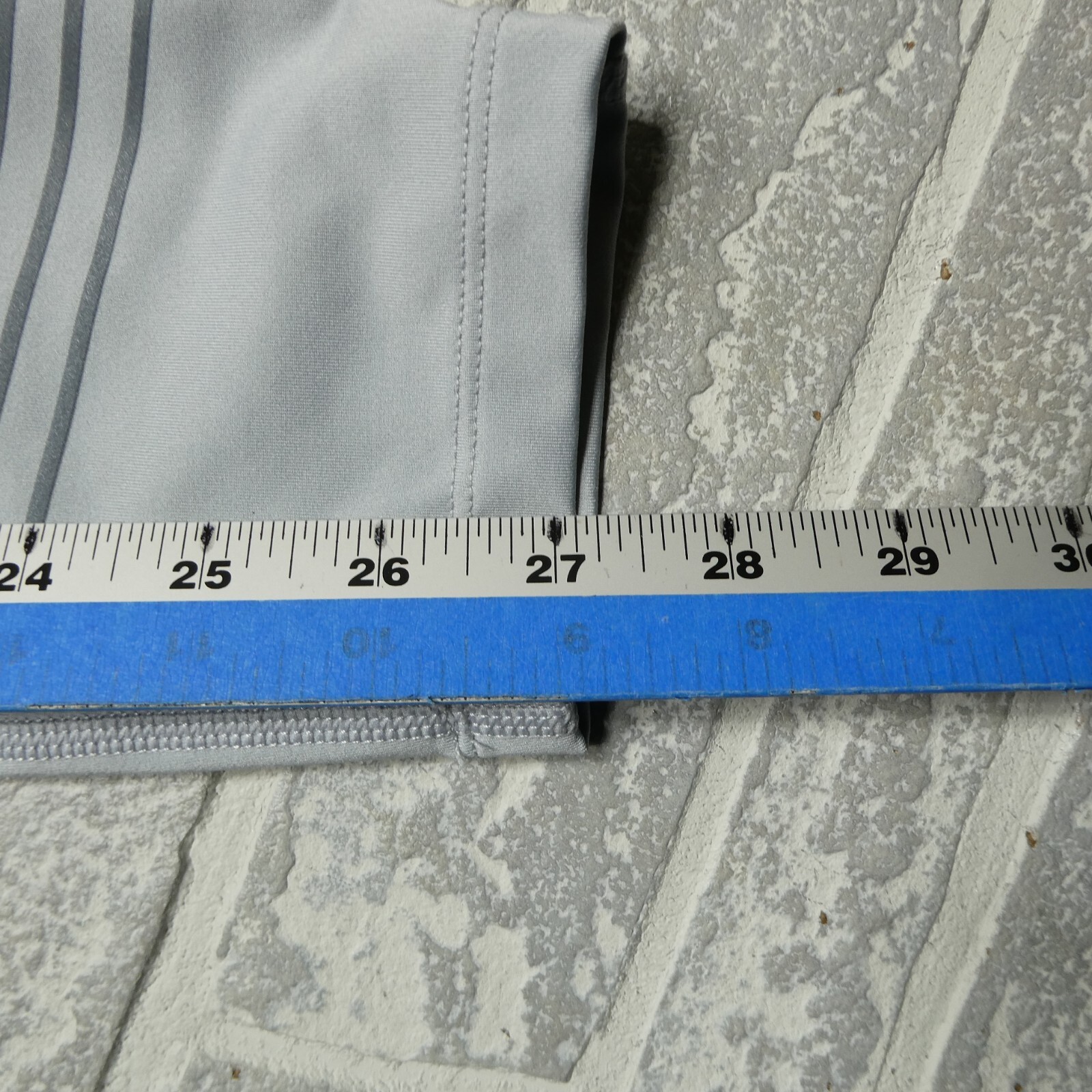 Nike Running Leggings Womens Medium Epic Run 3M Reflective Gray Ankle