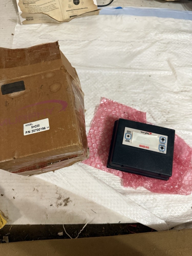 murphy 20700196 Digital Tachometer  Model SHD30 New