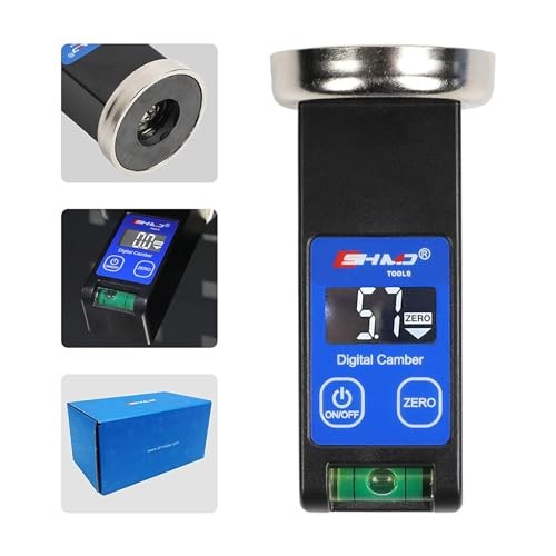 Wheel Alignment Tools Automotive -90° to +90°, Digital Camber Alignment with