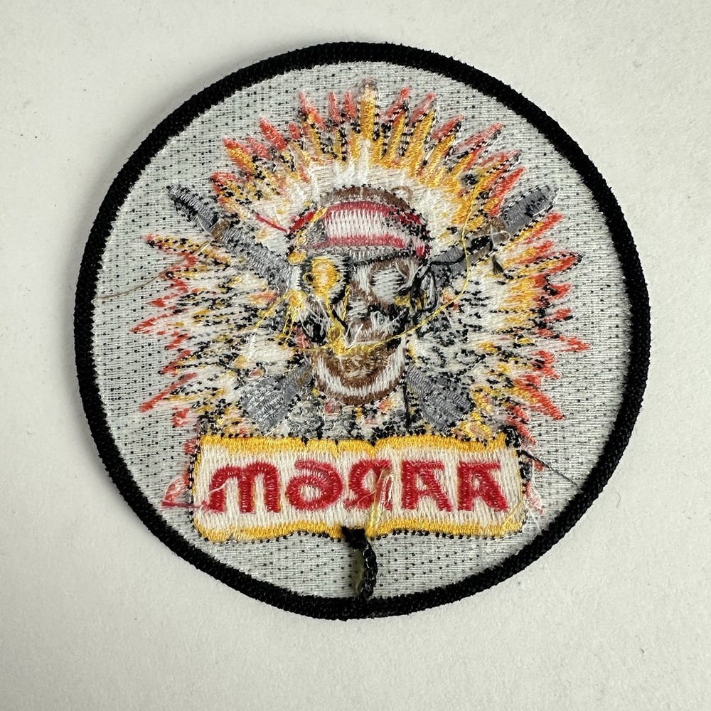 AARGM MISSILE SHOOTER EMBROIDERED PATCH 3.5”