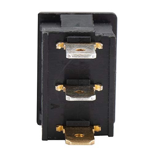 RV Mini Toggle Switch with LED | Red or Blue | Backlit | 2 Blue, 2-Pack