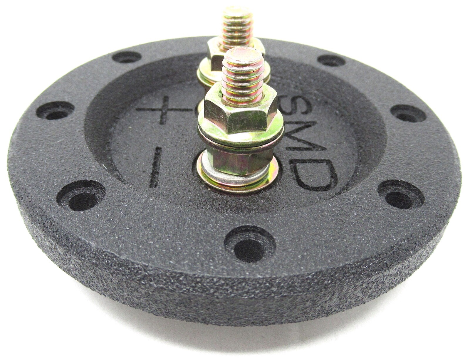 Steve Meade SMD Single Box Terminals Heavy Duty Grade 8 Hardware PVC Black