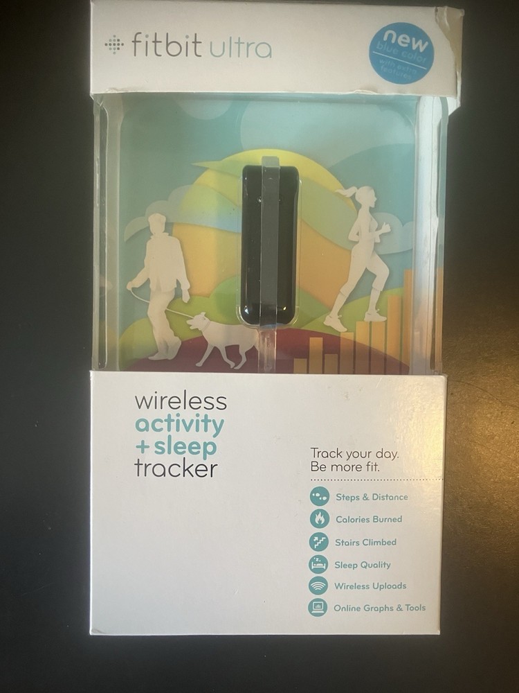 Fitbit Ultra Wireless Activity + Sleep Tracker Color Blue
