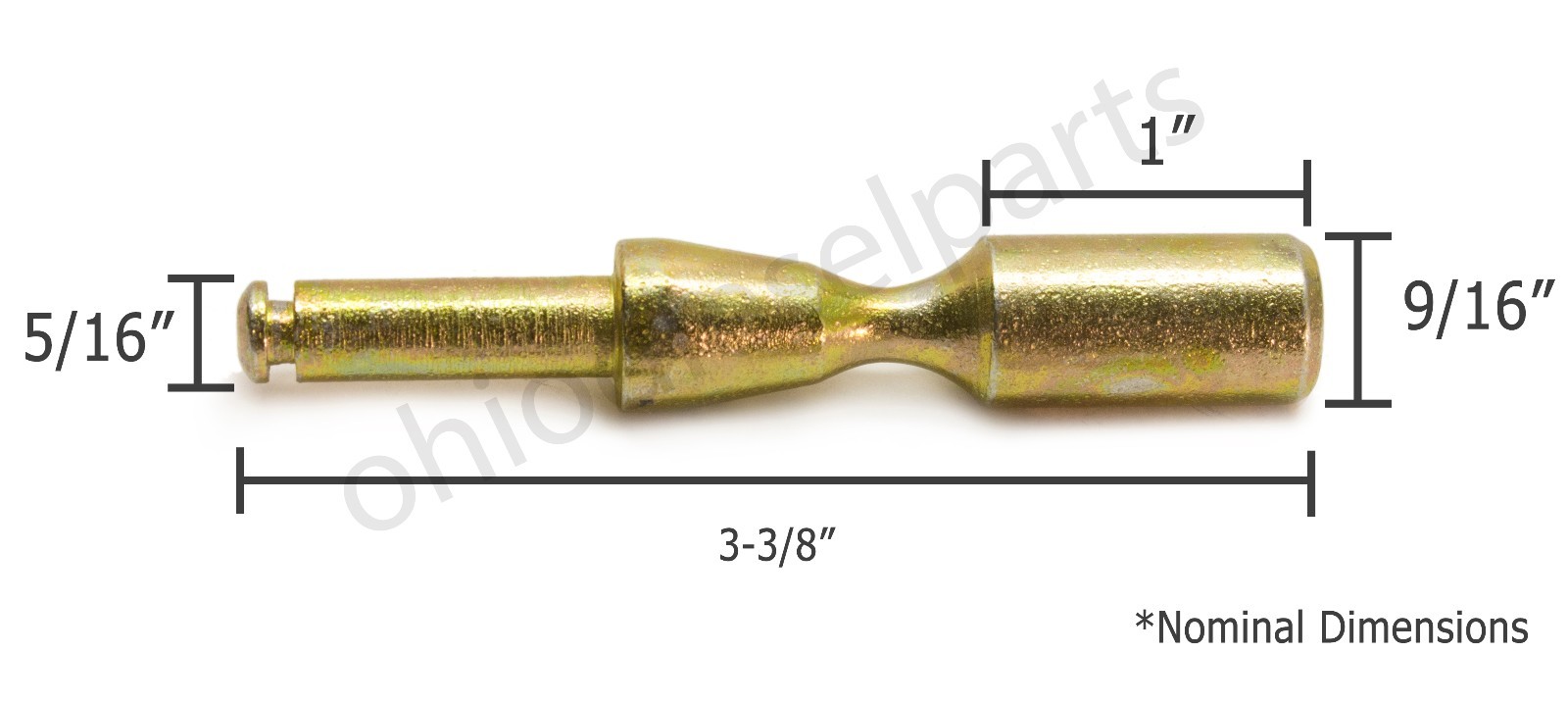 PTO Power Take Off Pin Yoke Quick Release QDK1M QDK1 S.1090 1810351M91 QDK120