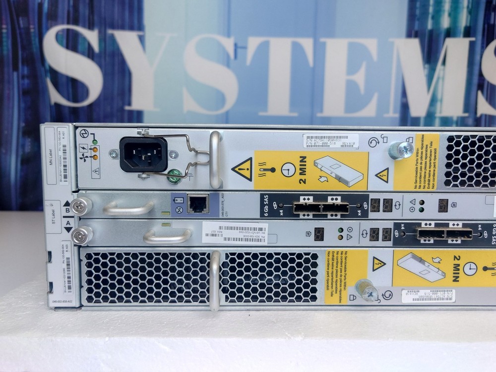 EMC VNX 15 Bay Disk Enclosure Disk Array - Dual Controllers - KTN-STL3 NO HDD