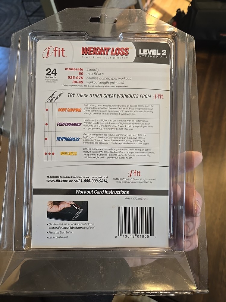 I fit Level 2 Intermediate 8 Week Workout Program Sealed