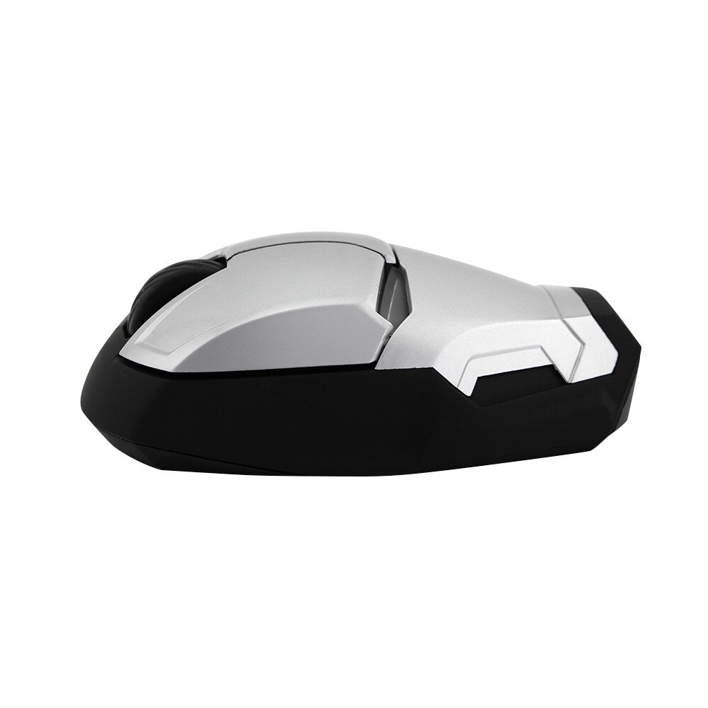 ECOiNVA Wireless Iron Man Mouse Noiseless Silent Computer Mouse Laptop Mice