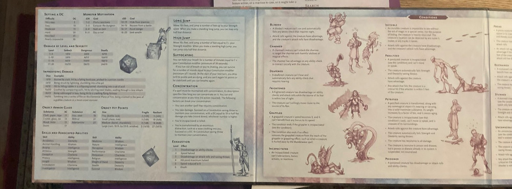 Dungeons and Dragons Dungeon Master's Screen (Screen Only!)